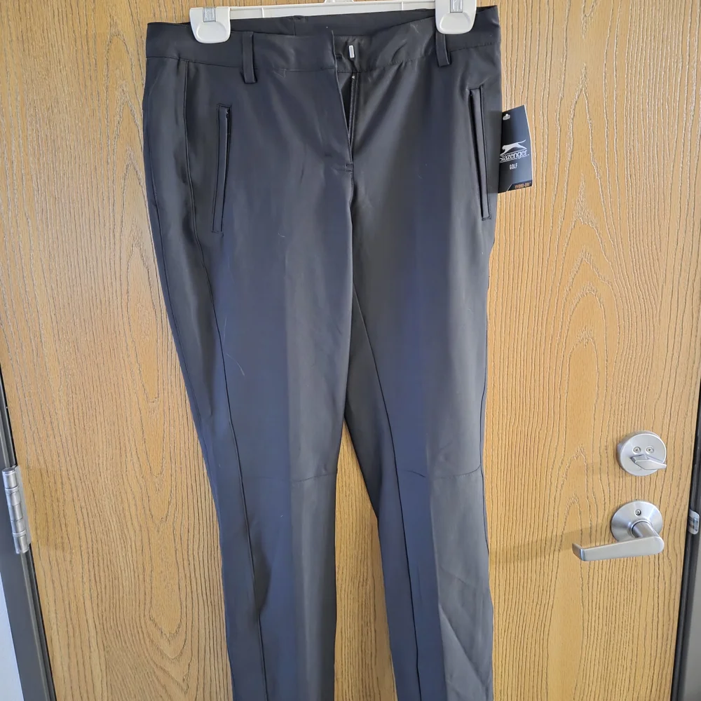 Slazenger Black Tech Pants - Picture 1 of 4
